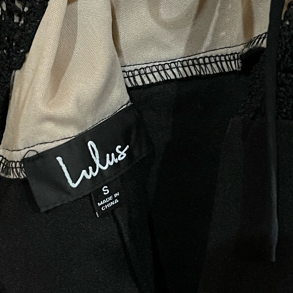 Lulus Give a Glam Black Lace Lace-Up Bodycon Dress - Picture 7 of 10